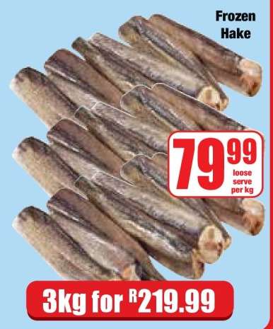 Frozen Hake
