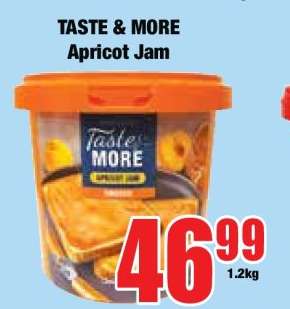 TASTE & MORE Apricot Jam