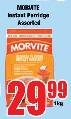 MORVITE Instant Porridge Assorted