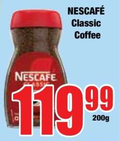 NESCAFÉ Classic Coffee