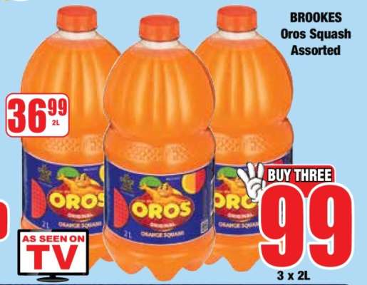 Brookes Oros Squash Assorted