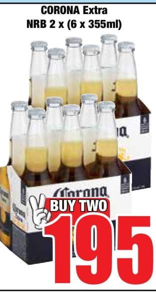 CORONA EXTRA NRB 2 X (6 X 355ML)