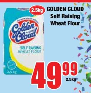 GOLDEN CLOUD SELF RAISING WHEAT FLOUR