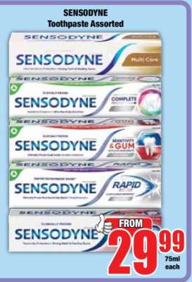 SENSODYNE Toothpaste Assorted
