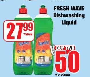 FRESH WAVE Dishwashing Liquid