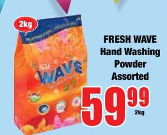 FRESH WAVE Hand Washing Powder Assorted