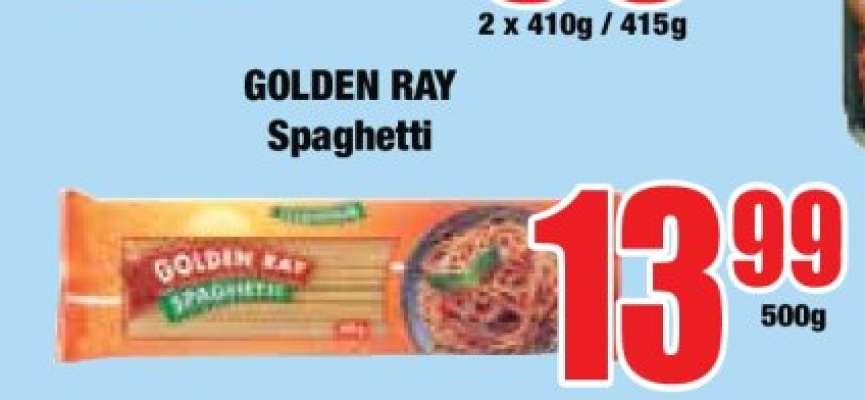 GOLDEN RAY Spaghetti