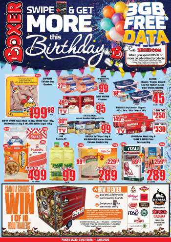 Boxer catalogue  - 23/07/2026 - 10/08/2026.