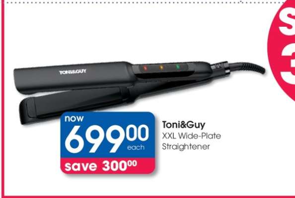 Toni&Guy XXL Wide-Plate Straightener