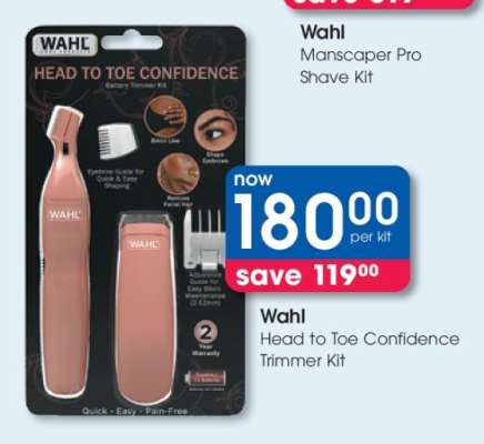 Wahl Head to Toe Confidence Trimmer Kit