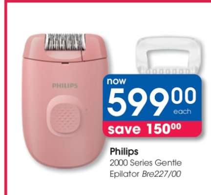 Philips 2000 Series Gentle Epilator Bre227/00