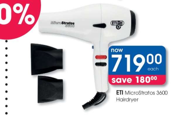 ETI MicroStratos 3600 Hairdryer