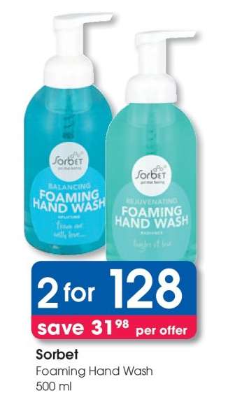 Sorbet Foaming Hand Wash