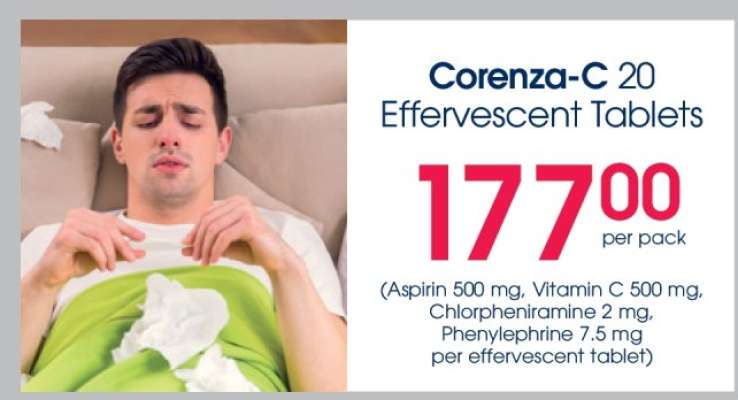 Corenza-C 20 Effervescent Tablets