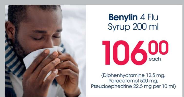 Benylin 4 Flu Syrup 200 ml