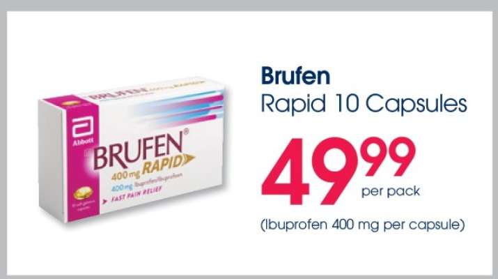 Brufen Rapid 10 Capsules