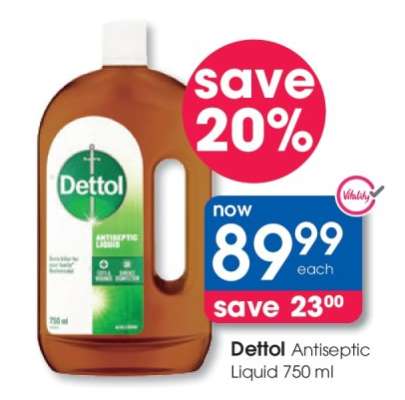 DETTOL Antiseptic Liquid 750 ml