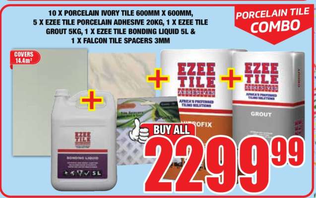 Porcelain Tile Combo