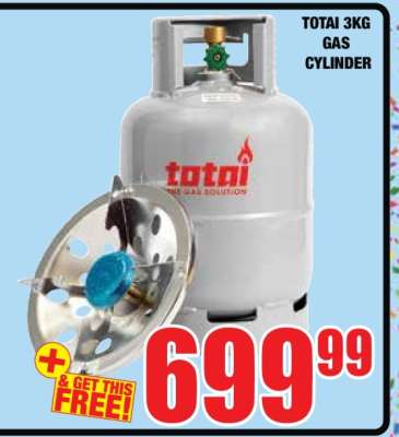 TOTAI 3KG GAS CYLINDER