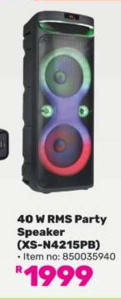 40 W RMS Party Speaker (XS-N4215PB)