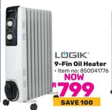 LOGIK 9-Fin Oil Heater