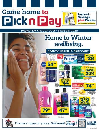 Pick n Pay catalogue  - 24/07/2026 - 06/08/2026.