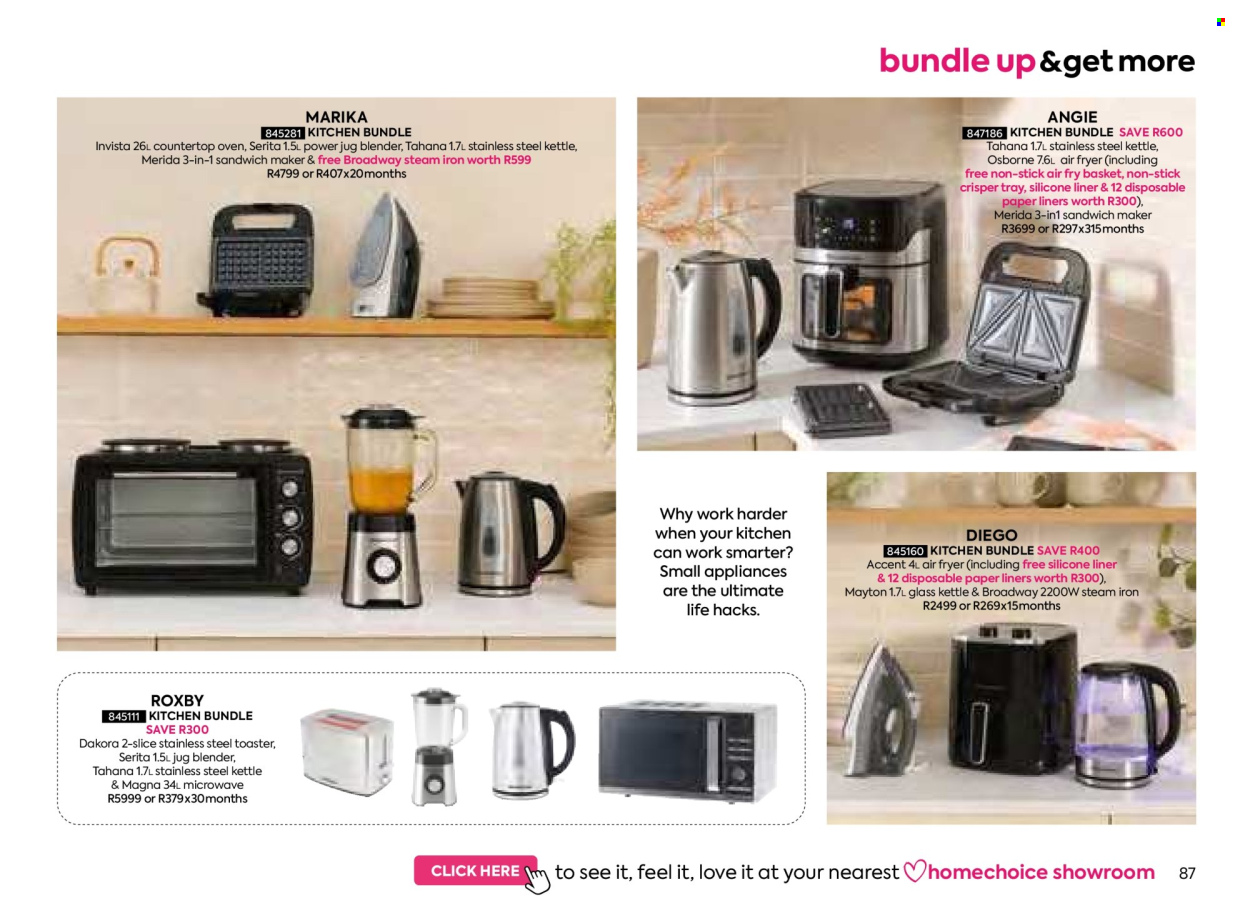 HomeChoice specials - 24/07/2026 - 22/10/2026. Page 87