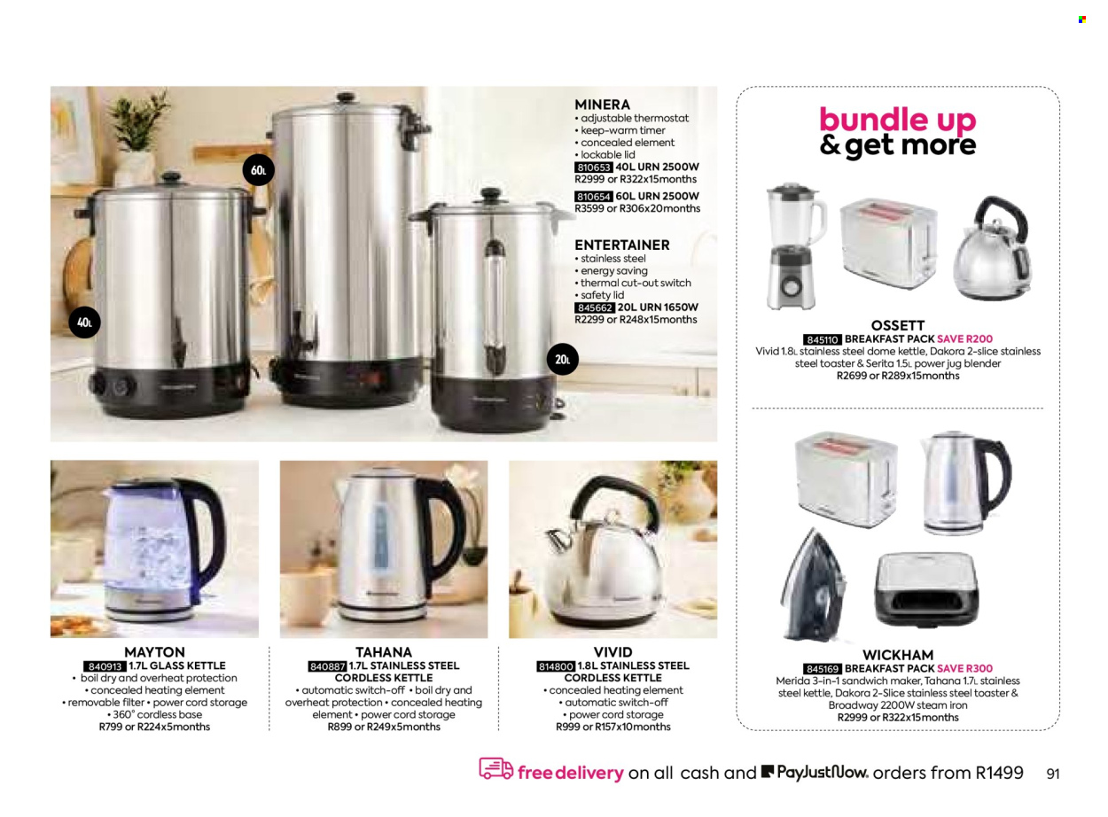 HomeChoice specials - 24/07/2026 - 22/10/2026. Page 91