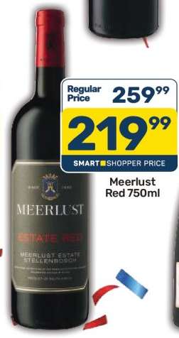 Meerlust Red 750ml