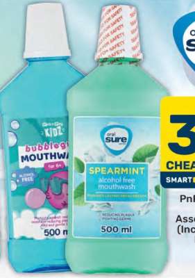 Oral Sure Spearmint Mouthwash