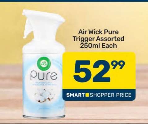 Air Wick Pure Trigger Assorted 250ml Each