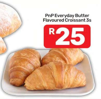 PnP Everyday Butter Flavoured Croissant 3s