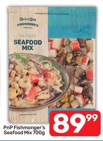 PnP Fishmonger's Seafood Mix 700g