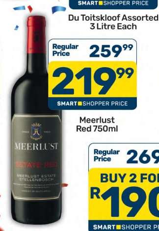 Meerlust Red 750ml