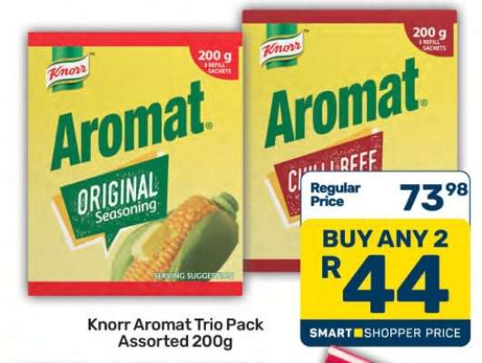 Knorr Aromat Trio Pack Assorted 200g