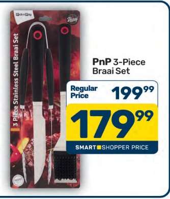 PnP 3-Piece Braai Set