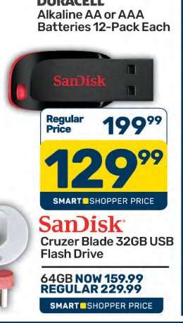 SanDisk Cruzer Blade 32GB USB Flash Drive
