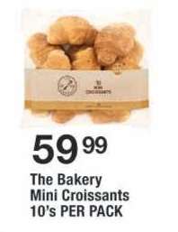 The Bakery Mini Croissants