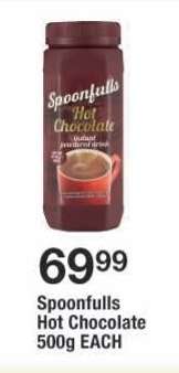 SPOONFULLS HOT CHOCOLATE