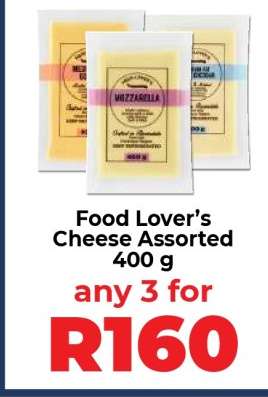 Food Lover's Cheese Assorted