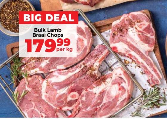 Bulk Lamb Braai Chops