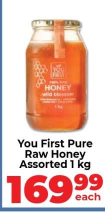 You First Pure Raw Honey Assorted 1 kg