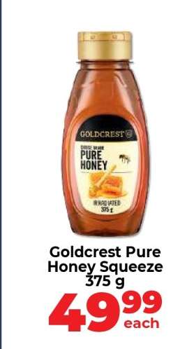 Goldcrest Pure Honey Squeeze