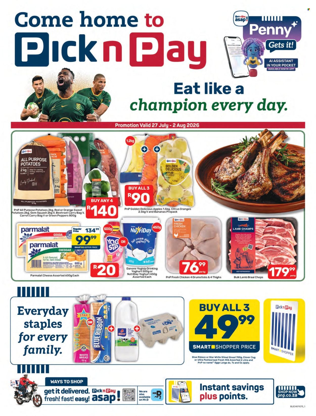 Pick n Pay specials - 27/07/2026 - 02/08/2026. Page 1