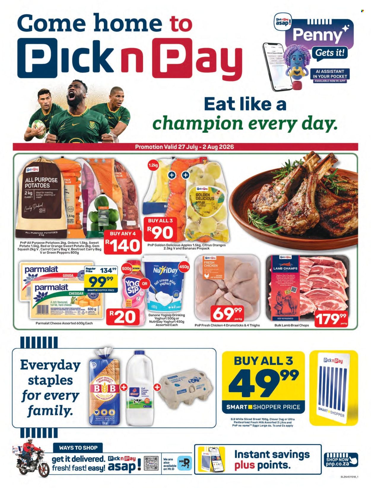 Pick n Pay specials - 27/07/2026 - 02/08/2026. Page 1