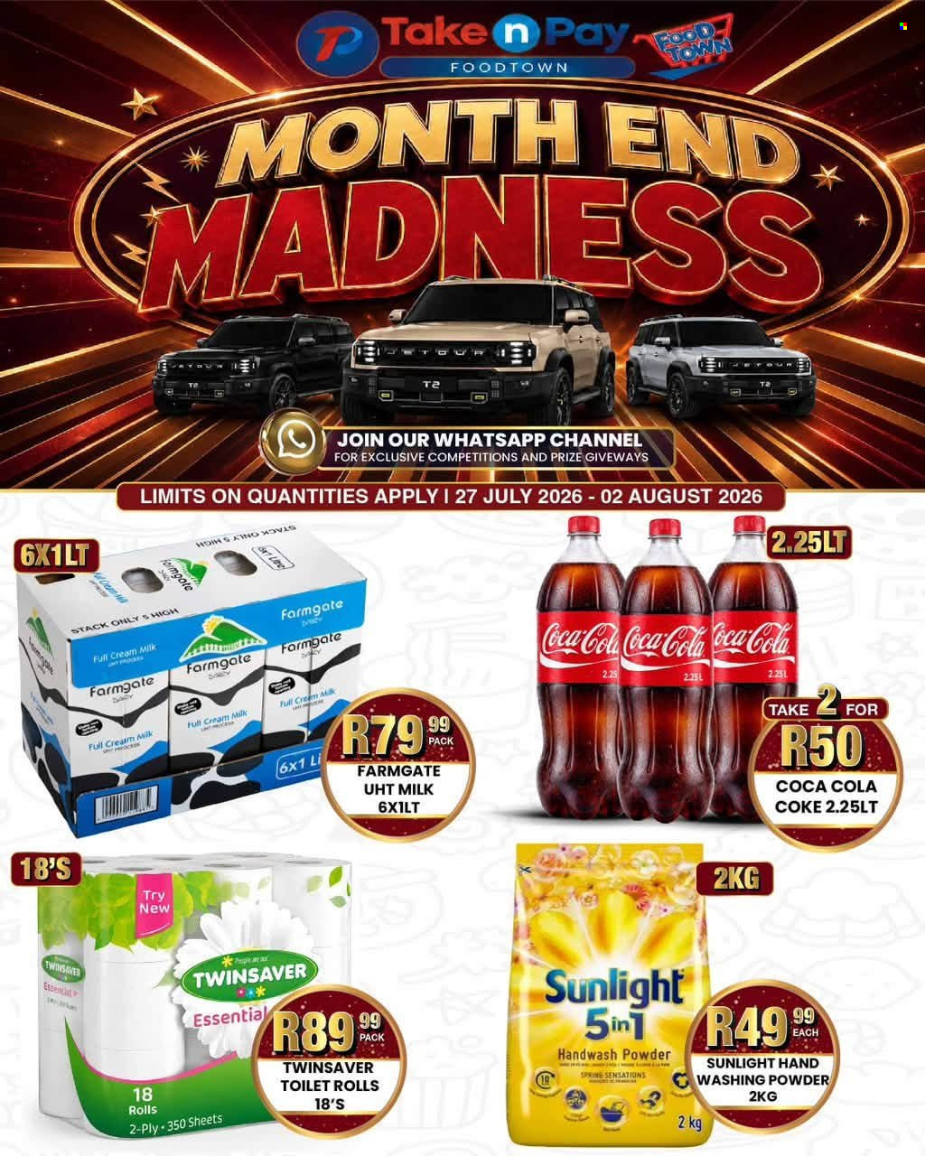 Take n Pay specials - 27/07/2026 - 02/08/2026. Page 1