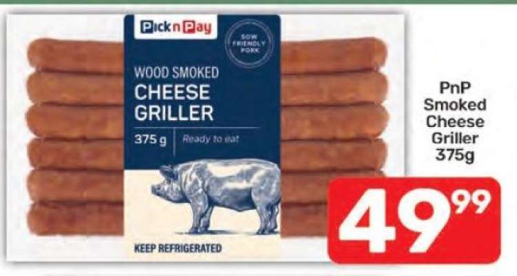 PnP Smoked Cheese Griller 375g