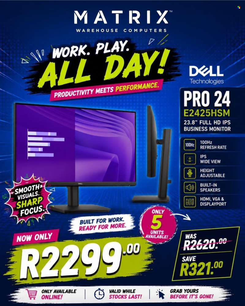 Matrix Warehouse catalogue .