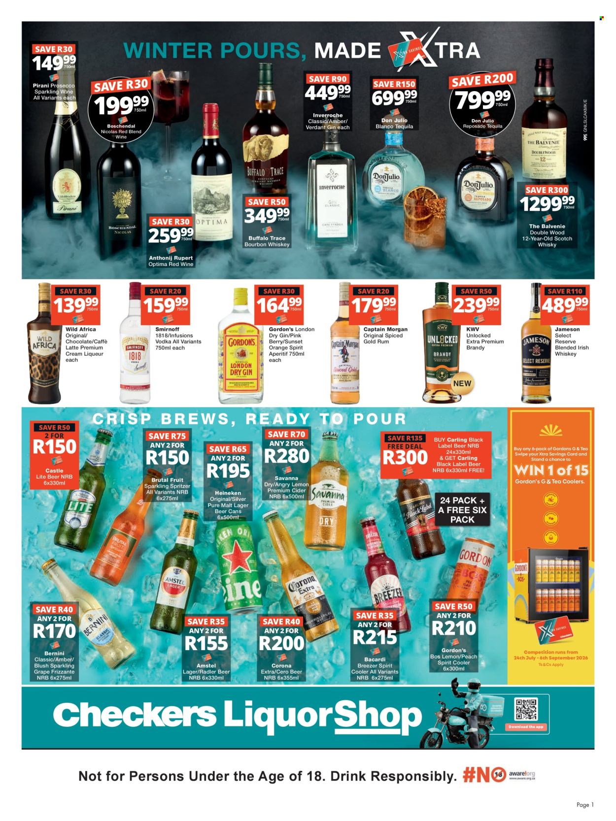 Checkers specials - 24/07/2026 - 10/08/2026. Page 1