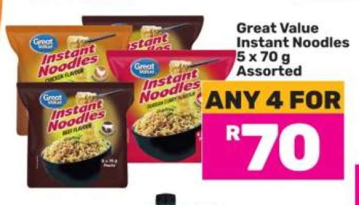 Great Value Instant Noodles